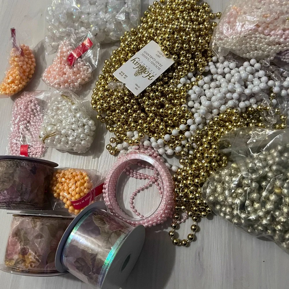 Craft Bundle 🎀 - Ribbon and Beads